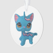 ユニコーン猫のオーナメント オーナメント (正面)