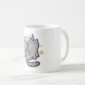 ユニコーン猫の魔法 コーヒーマグカップ (正面右)