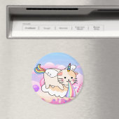 ユニコーン猫マグネット マグネット (インサイチュ (食洗機))
