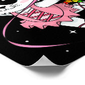 ユニコーン猫 カティ コーン キティコーン 可愛い キティ レインボー ポスター (角)