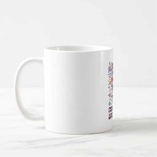 ユニコーン王国ガード かわいいベクターデザイン_1 コーヒーマグカップ (左)