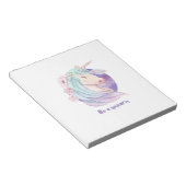 ユニコーン生まれの魔法のファンクラブ ノートパッド (アングル)