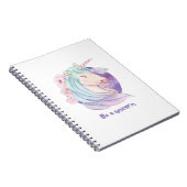 ユニコーン生まれの魔法のファンクラブ ノートブック (右側)