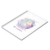 ユニコーン生まれの魔法のファンクラブ ノートブック (左側)