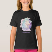 ユニコーン生まれの魔法のファンクラブ Tシャツ (正面)