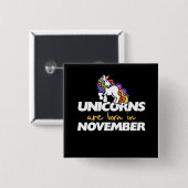 ユニコーン生まれは11月に 缶バッジ (正面&裏面)