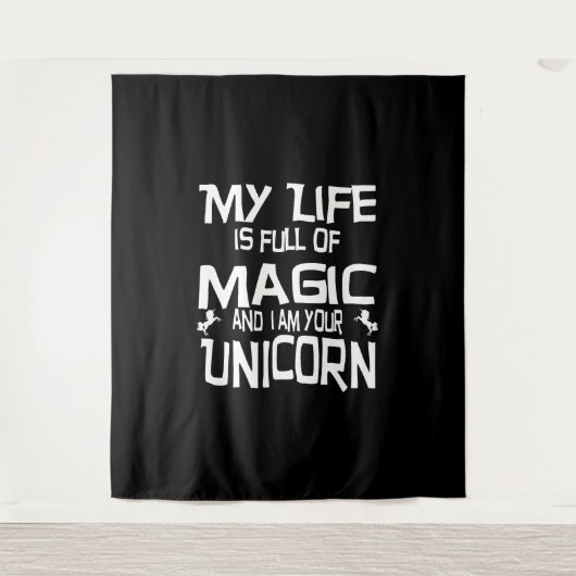 ユニコーン生活 タペストリー (正面)