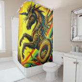 ユニコーン生物 シャワーカーテン (インサイチュ)