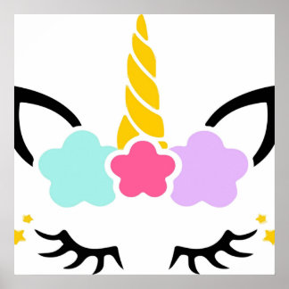 ユニコーン目の点滅 ポスター