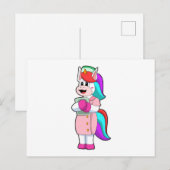 ユニコーン看護師 ポストカード (正面/裏面)