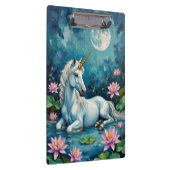 ユニコーン神秘的な庭園 クリップボード (右)