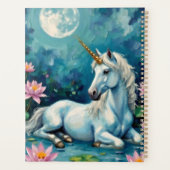 ユニコーン神秘的な庭園 プランナー手帳 (裏面)