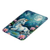 ユニコーン神秘的な庭園 マグネット (左側)