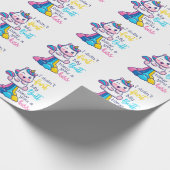 ユニコーン私は私のお尻をファート吹していないキス ラッピングペーパー (角)
