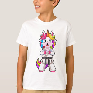 ユニコーン空手武術 Tシャツ