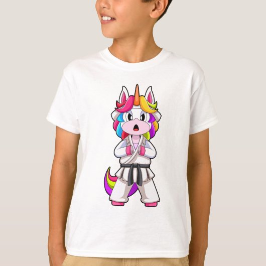 ユニコーン空手武術 Tシャツ (正面)