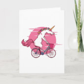 ユニコーン空白の自転車すべての行事 シーズンカード (正面)