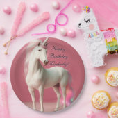 ユニコーン紙プレート ペーパープレート (パーティー)