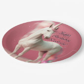 ユニコーン紙プレート ペーパープレート (アングル)