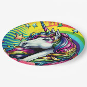 ユニコーン紙プレート! ペーパープレート (アングル)