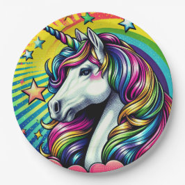 ユニコーン紙プレート! ペーパープレート