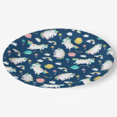 ユニコーン紙プレート ペーパープレート (アングル)