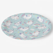 ユニコーン紙プレート ペーパープレート (アングル)