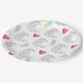 ユニコーン紙プレート ペーパープレート (アングル)
