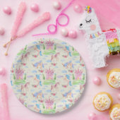 ユニコーン紙プレート ペーパープレート (パーティー)