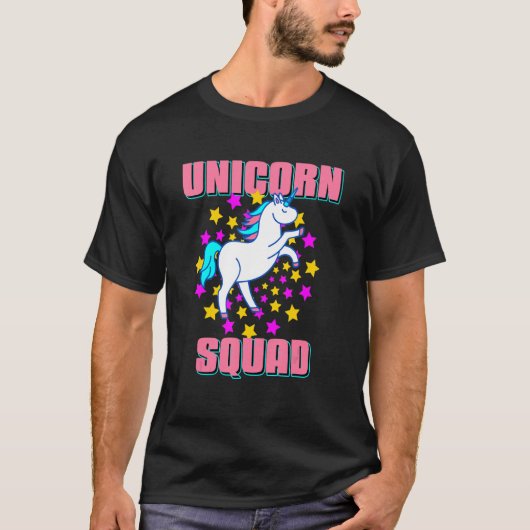 ユニコーン素晴らし分隊の出品 Tシャツ (正面)