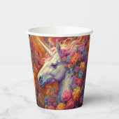 ユニコーン素晴らし紙カップ 紙コップ (裏面)