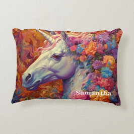 ユニコーン素晴らし アクセントクッション