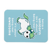 ユニコーン素晴らし マグネット (横)