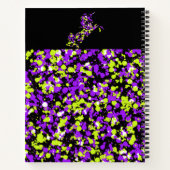 ユニコーン絵を描 ノートブック (裏面)