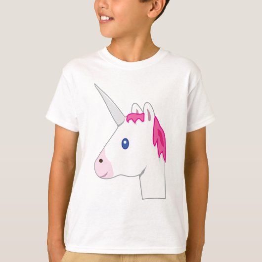 ユニコーン絵文字 Tシャツ (正面)