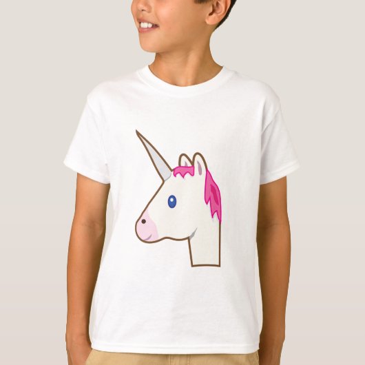 ユニコーン絵文字 Tシャツ (正面)