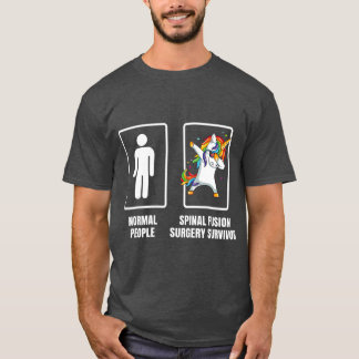 ユニコーン脊椎融合手術の生存者 Tシャツ