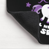 ユニコーン膵がんおもしろい マウスパッド (コーナー)