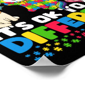 ユニコーン自閉症意識 ポスター (角)