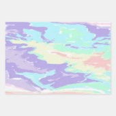 ユニコーン色 ラッピングペーパーシート (正面3)