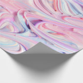 ユニコーン色 ラッピングペーパー (角)