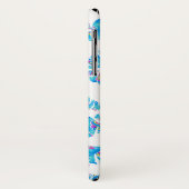 ユニコーン虹色アクフォイルメタルキス唇 Case-Mate iPhoneケース (裏面/左)