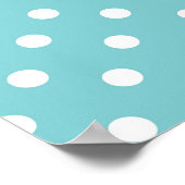 ユニコーン虹雲と花の小さな夢想家 ポスター (角)