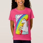 ユニコーン虹 Tシャツ (正面)