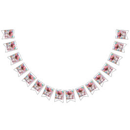 ユニコーン誕生日の女の子 バンティングフラッグ