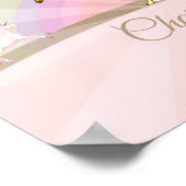 ユニコーン誕生日バナー |ユニコーン赤ちゃんシャワー ポスター (角)