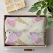 ユニコーン誕生日パターンティッシュペーパー 薄葉紙 (ギフト)