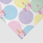 ユニコーン誕生日パターンティッシュペーパー 薄葉紙 (詳細)