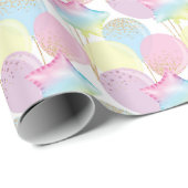 ユニコーン誕生日パターン ラッピングペーパー (ロールコーナー)