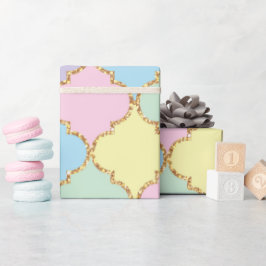 ユニコーン誕生日パターン ラッピングペーパー